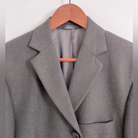Brown Wool Blazer Made in Italy - Picture 5 of 9